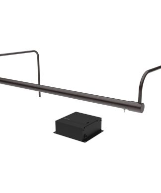 21" Tru-Slim Gallery Light, Oil Rubbed Bronze With Dimmable Direct Wire Kit
