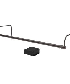 30" Slim Line Art Light, Oil Rubbed Bronze With Dimmable Direct Wire Kit