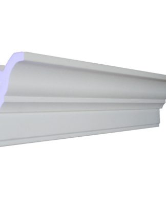80' Of 3.5" Style 1 Foam Crown Molding 8' With Precut Corners (4 in and 1 out)