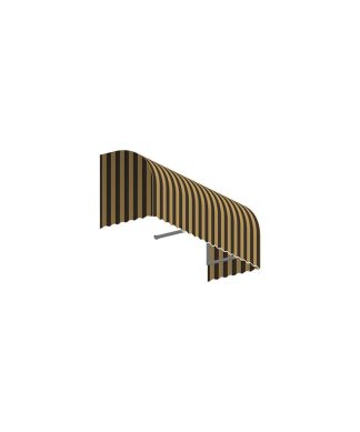 3' Savannah Window/Entry Awning, Brown/Tan