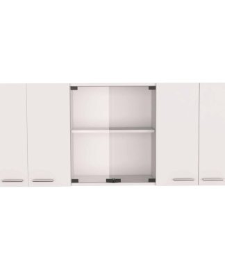 Yuma 59" Wall Cabinet, White