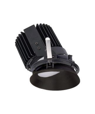 Volta 4.5" LED Round Wall Wash, Asymmetrical 3000K Soft White 90CRI, Bronze