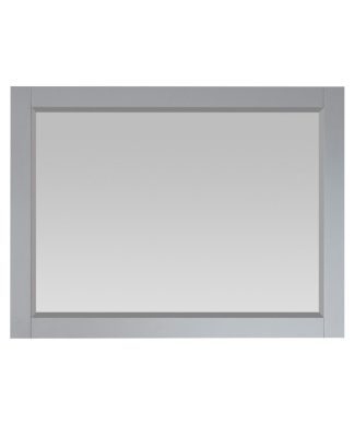 Vinnova Grayson 48" Bathroom Vanity Framed Wall Mirror in Paris Gray