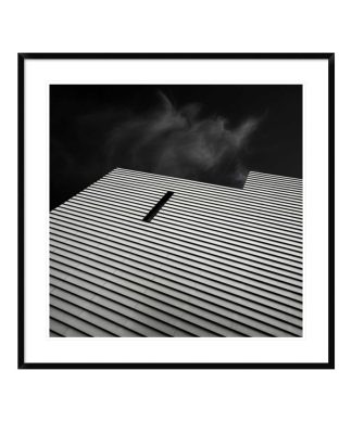 "The Small Window" Framed Digital Print by Gilbert Claes, 38"x38"