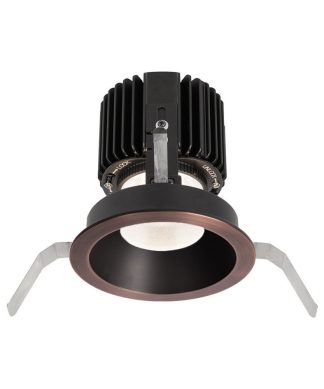 WAC-Lighting Sarah Volta LED Spot Light, 3500K White, 85 CRI, Copper Bronze