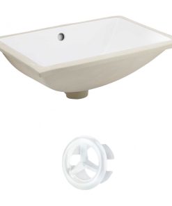 18.25-in. W Bathroom Undermount Sink Set RPBK-20463