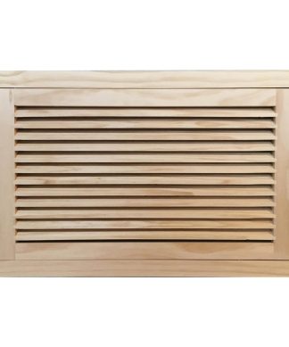 Wood Return Air Filter Grille, 25"x14", Standard Square Edge, Standard Sqaure Ed