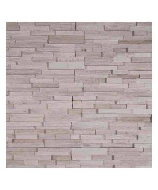 White Oak 3D, 6"x24" Tiles, Set of 12