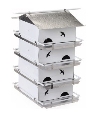 Watersedge Purple Martin House - 4 Floor/8 Room Suite (Assembled)