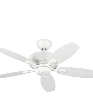 44" Centro Max II Ceiling Fan in Matte White