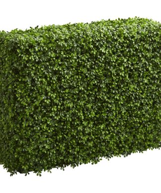 39" Boxwood Artificial Hedge, Indoor/Outdoor