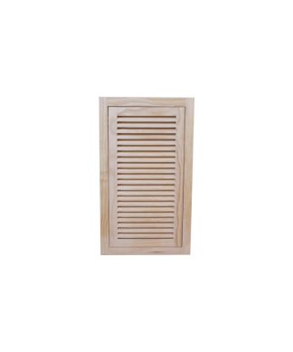 Wood Return Air Filter Grille, 14"x25", Standard Sqaure Edge
