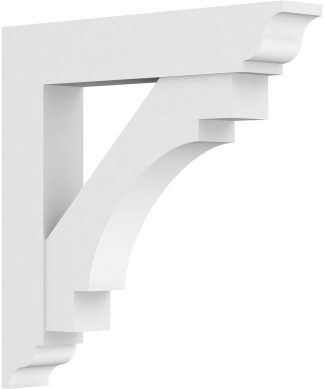 3"Wx20"Dx26"H Standard Olympic Architectural Grade PVC Bracket