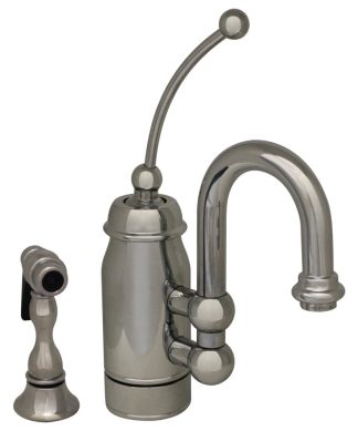 Whitehaus 3-3178-C Baby Horizon Entertainment / Prep Faucet with Side Spray in P