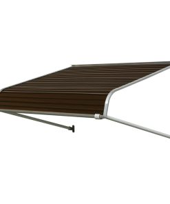 1100 Series Aluminum Door Canopy 54"x48" Projection, Brown