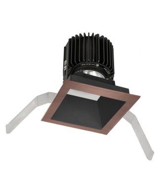WAC-Lighting Sarah Volta Square LED Flood Light, 3000K, Copper Bronze