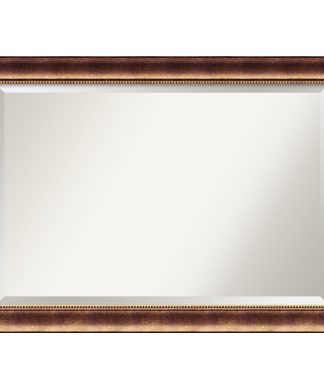 Wall Mirror Extra Large, Manhattan Bronze, Outer Size 41x29