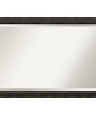 Wall Mirror Extra Large, Signore Bronze, Outer Size 40x28