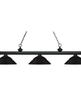 Z-Lite 200-3MB-SMB Riviera-13.25" Three Light Billiard