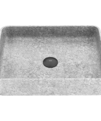 VIGO 19 in. x 14 in. Round Bathroom Vessel Sink