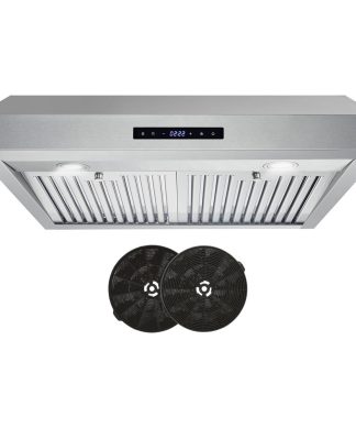 30" Ductless Under Cabinet Range Hood With Soft Touch Control