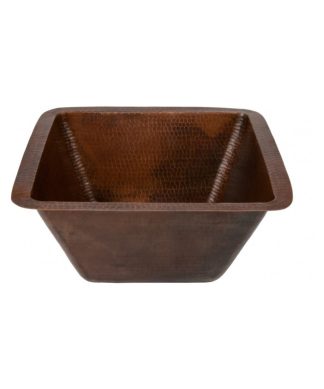 15" Square Copper Bar or Prep Sink