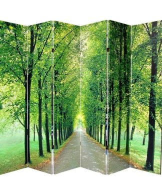 6' Tall Path of Life Room Divider 6 Panel