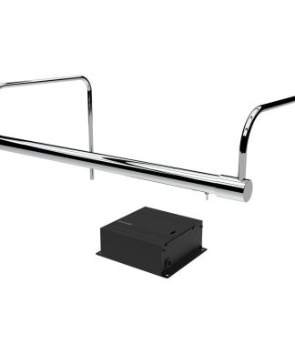 16" Slim Line Frame Light, Chrome With Dimmable Direct Wire Kit