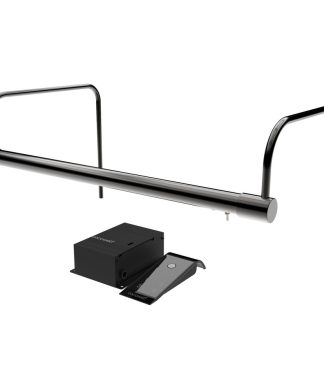 16" Tru-Slim Picture Light, Black With Hard Wire Kit and Remote