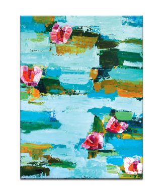 Water Lillies, Canvas Print