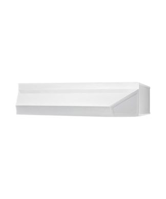 20" Wide Shell Hood, White SHELL20W