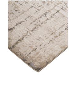 Weave & Wander Vanhorn Distressed Abstract Rug, Beige, 8'x11'