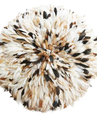 XLarge White Blinding Brown Juju Hat