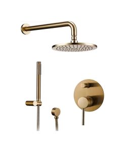 Wasser?Solid Brass Shower Faucet With Handheld Shower