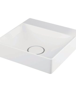 Vision 6440 Bathroom Sink, Ceramic White With 1 Faucet Hole
