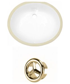 16.5-in. W Bathroom Undermount Sink Set RPBK-20523