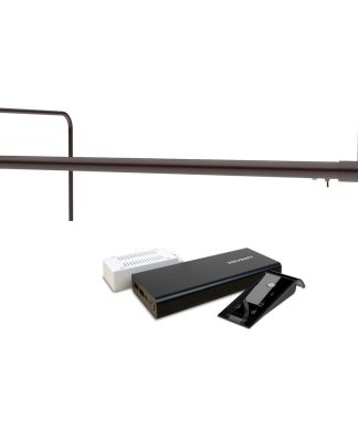 21" Tru-Slim Gallery Light, Mahogany Bronze With Rechargeable Battery