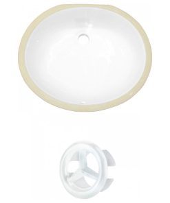 18.25-in. W Bathroom Undermount Sink Set RPBK-20511