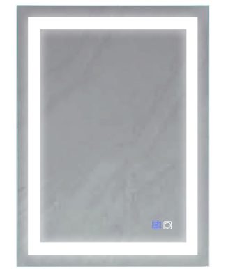 28x36" Rectangular Frameless Wall Mounted LED Bathroom Vanity Mirror