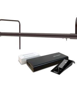 16" Slim Line Frame Light, Mahogany Bronze With Rechargeable Battery