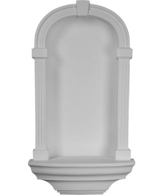 21 3/4"Wx39 3/8"Hx9 3/4"D Adonis Wall Niche