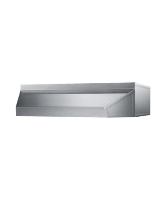 20" Wide Shell Hood, Stainless Steel SHELL20SS