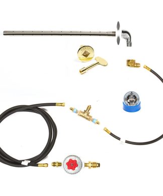 24" Single Linear Burner and Complete Deluxe Kit for Propane
