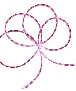 10' LED Indoor/Outdoor Christmas Linear Tape Lighting, Pink