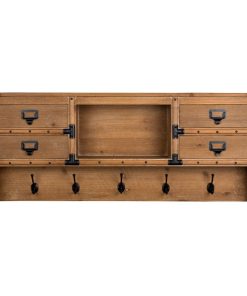 Wood Wall-Mounted Coat Rack | Dutchbone Amador