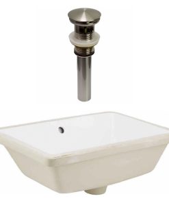 18-in. W Bathroom Undermount Sink Set RPBK-31839