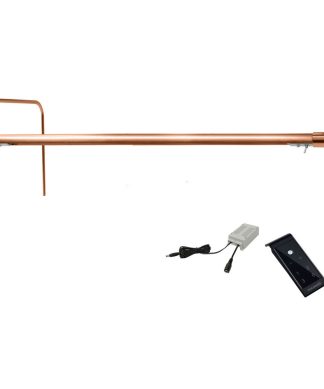 21" Tru-Slim Gallery Light, Rose Gold With Plug-in and Remote