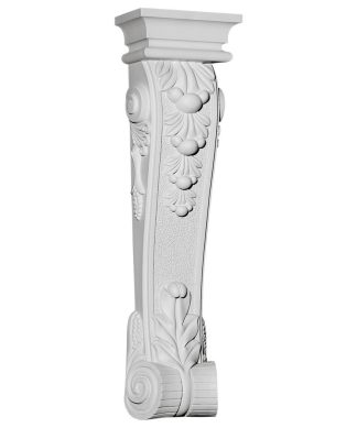 10 1/8"W x 5 7/8"D x 37"H Monique Corbel