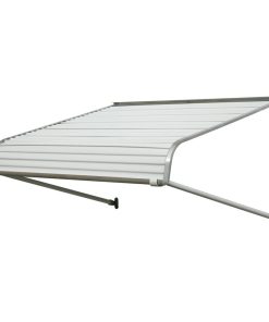 1100 Series Aluminum Door Canopy 84"x42" Projection, White