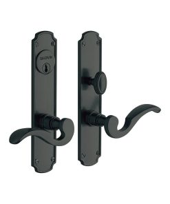 6942102ENTR Bismark Single Cylinder Entry Mortise Lock Trim, Oil Rubbed Bronze
